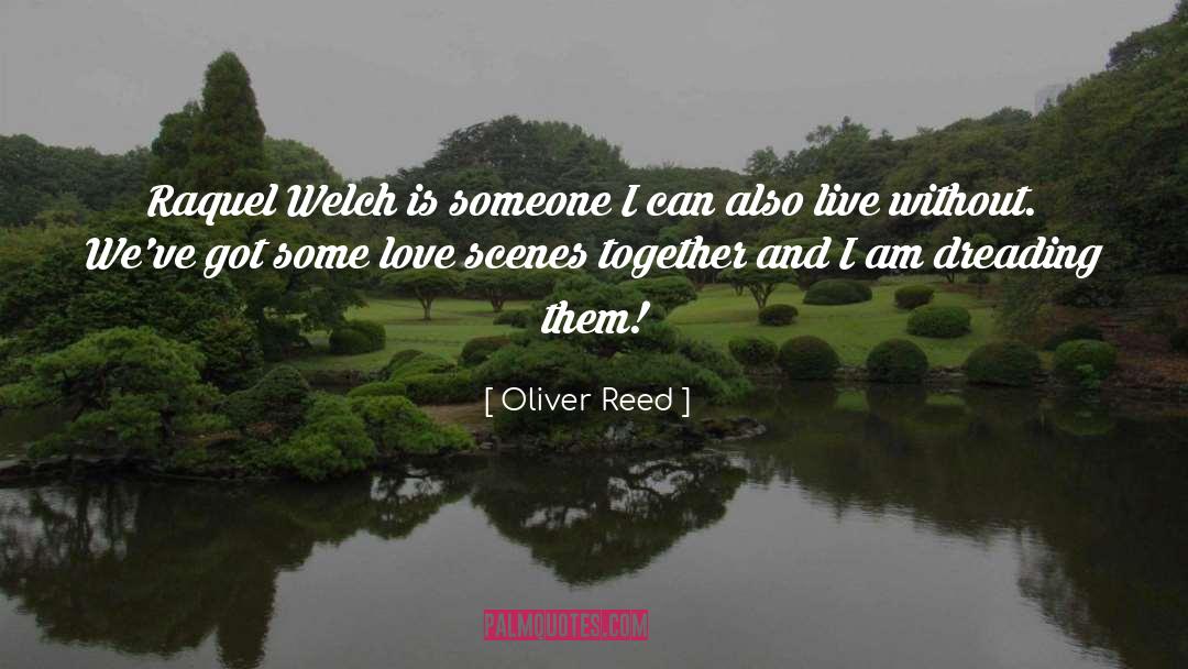 Hiding Love quotes by Oliver Reed