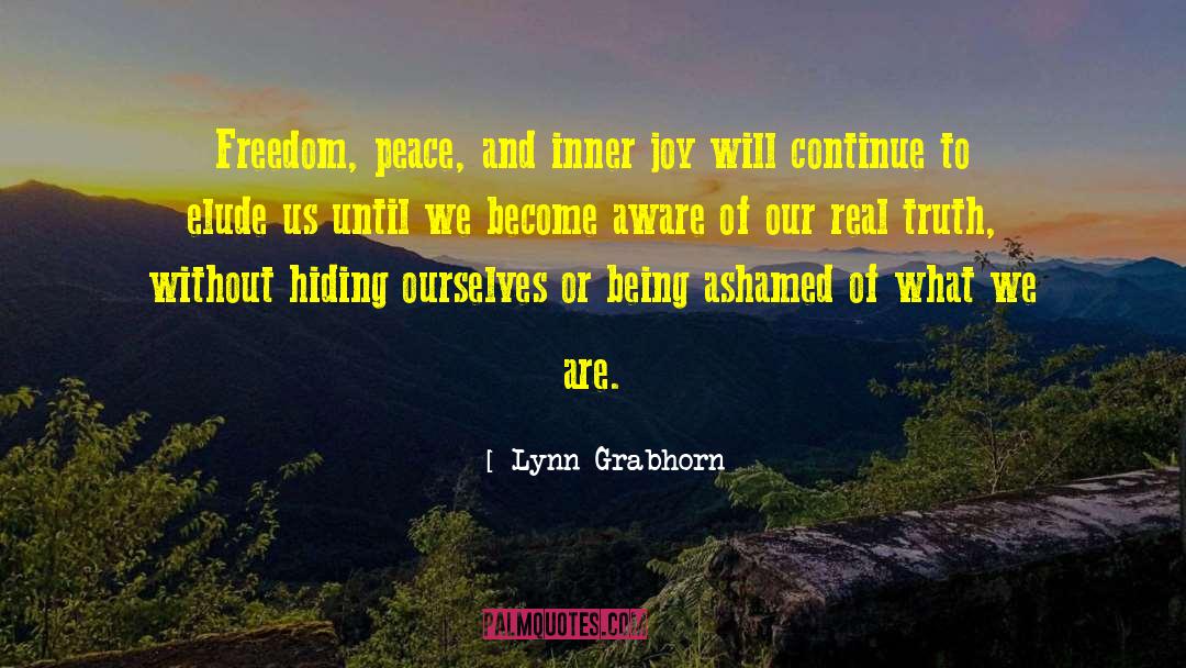 Hiding Our Inner Desires quotes by Lynn Grabhorn