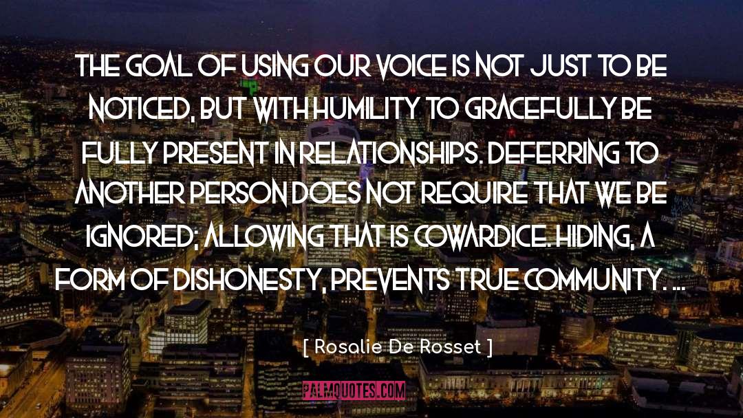 Hiding Out quotes by Rosalie De Rosset