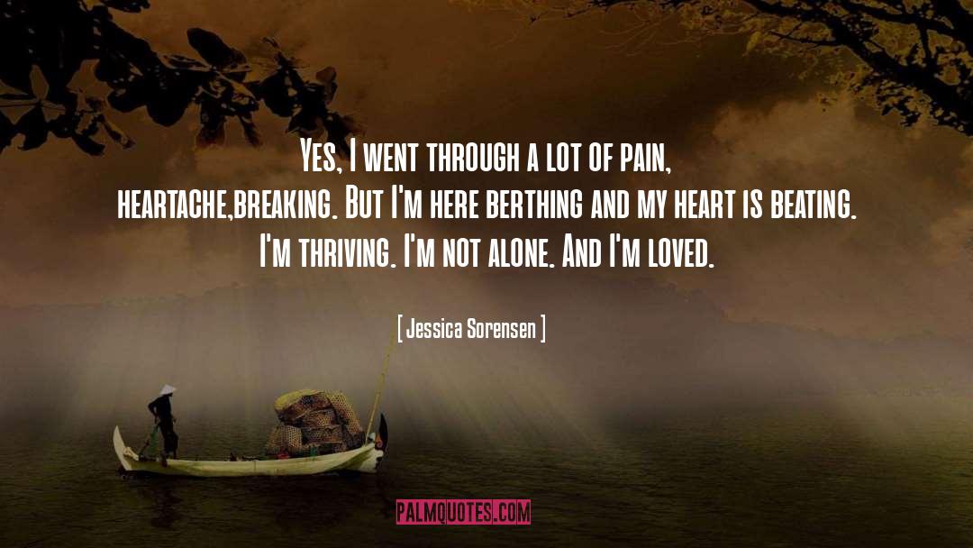 Hiding Pain quotes by Jessica Sorensen