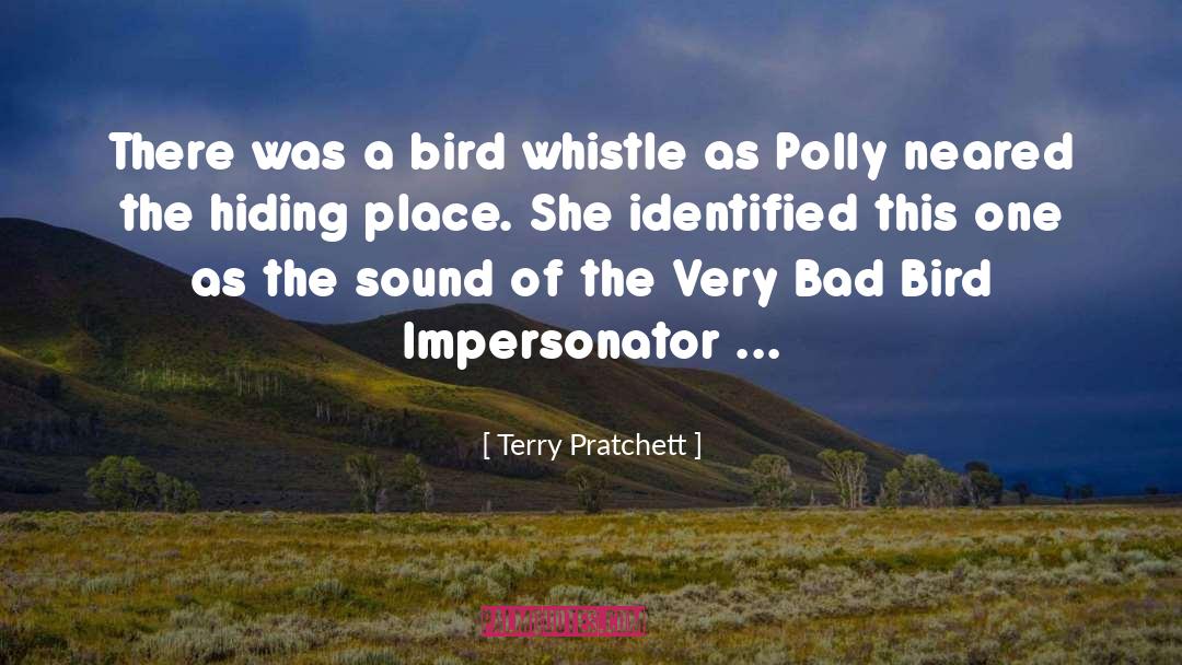 Hiding Place quotes by Terry Pratchett