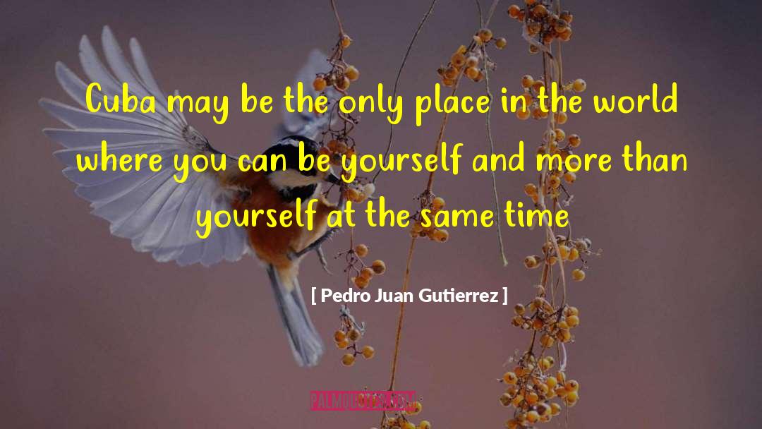 Hiding Places quotes by Pedro Juan Gutierrez