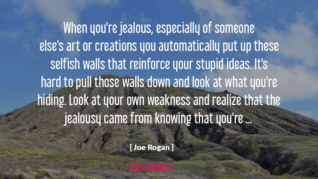 Hiding quotes by Joe Rogan