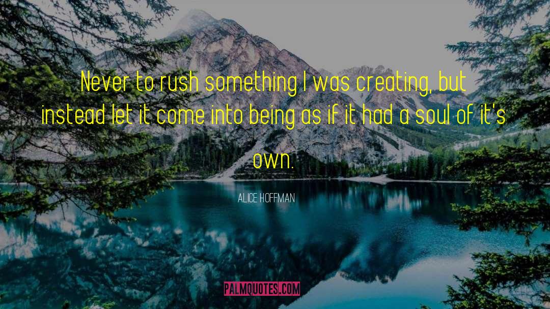 Hiding Something quotes by Alice Hoffman