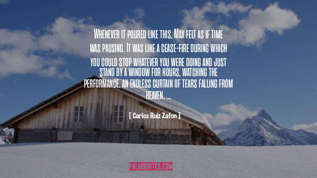 Hiding Tears quotes by Carlos Ruiz Zafon