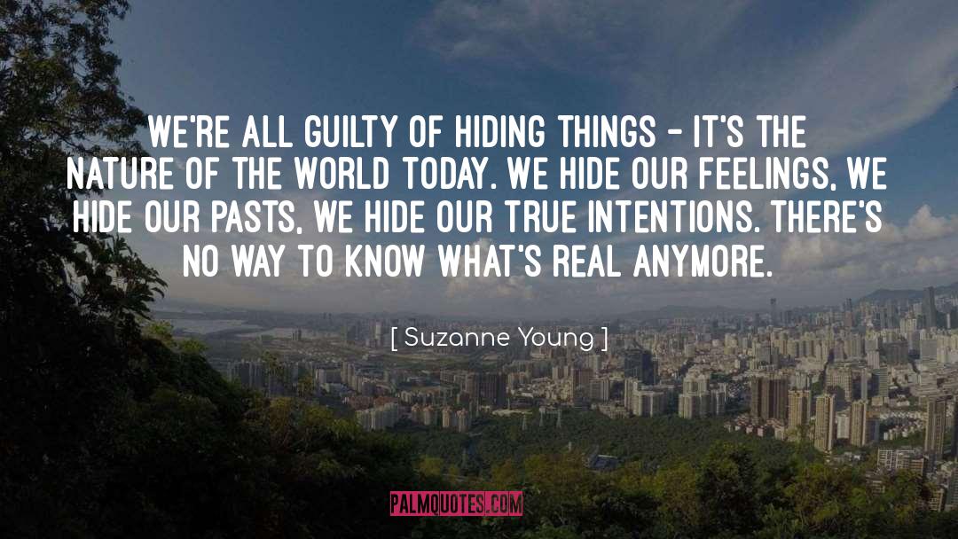 Hiding Things quotes by Suzanne Young