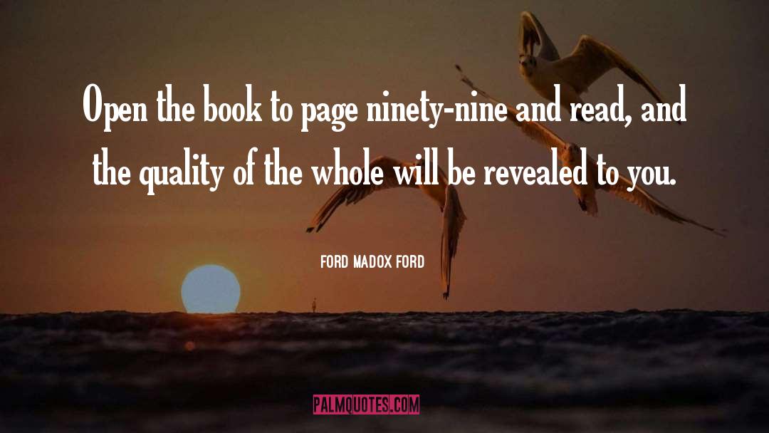 Hidy Ford quotes by Ford Madox Ford