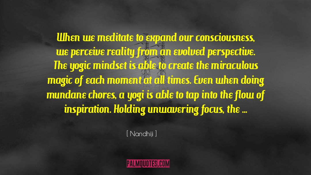 Hierarchical Mindset quotes by Nandhiji