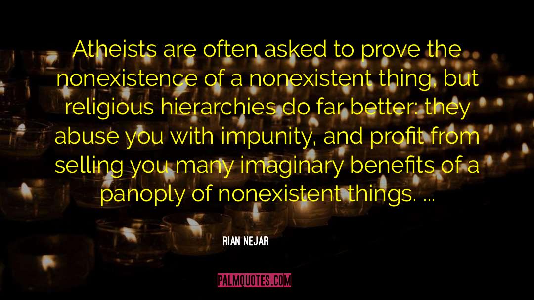 Hierarchies quotes by Rian Nejar