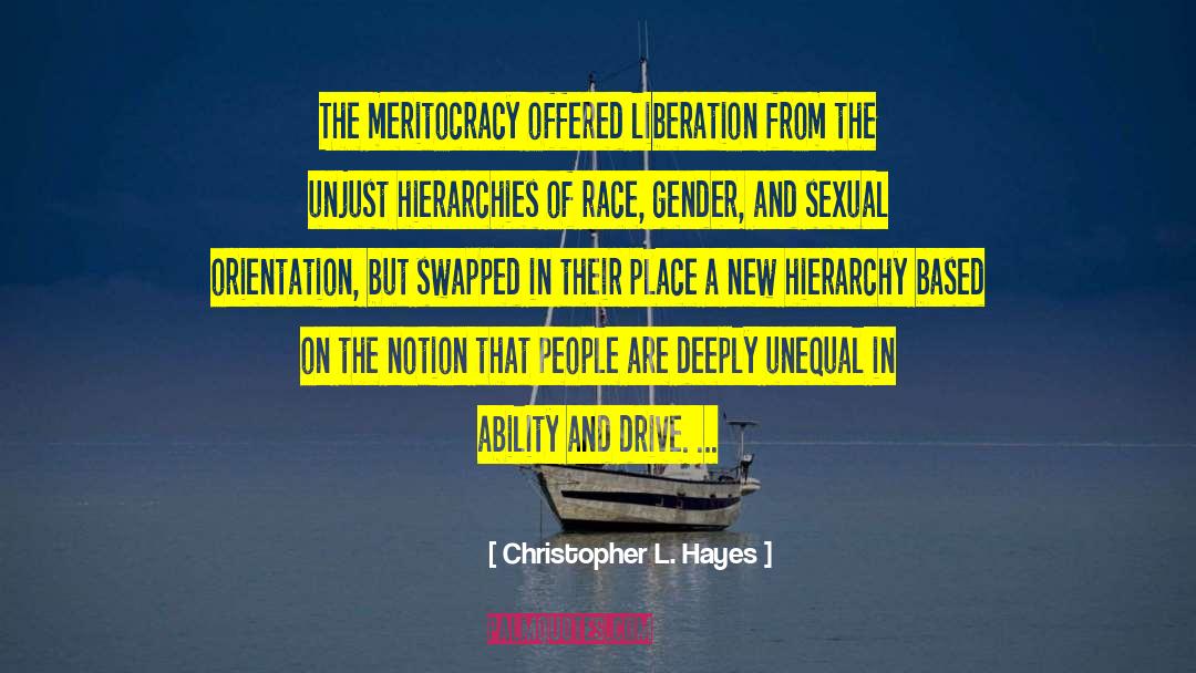 Hierarchies quotes by Christopher L. Hayes