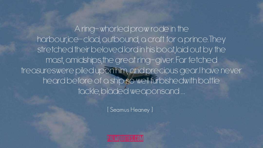 High Above quotes by Seamus Heaney