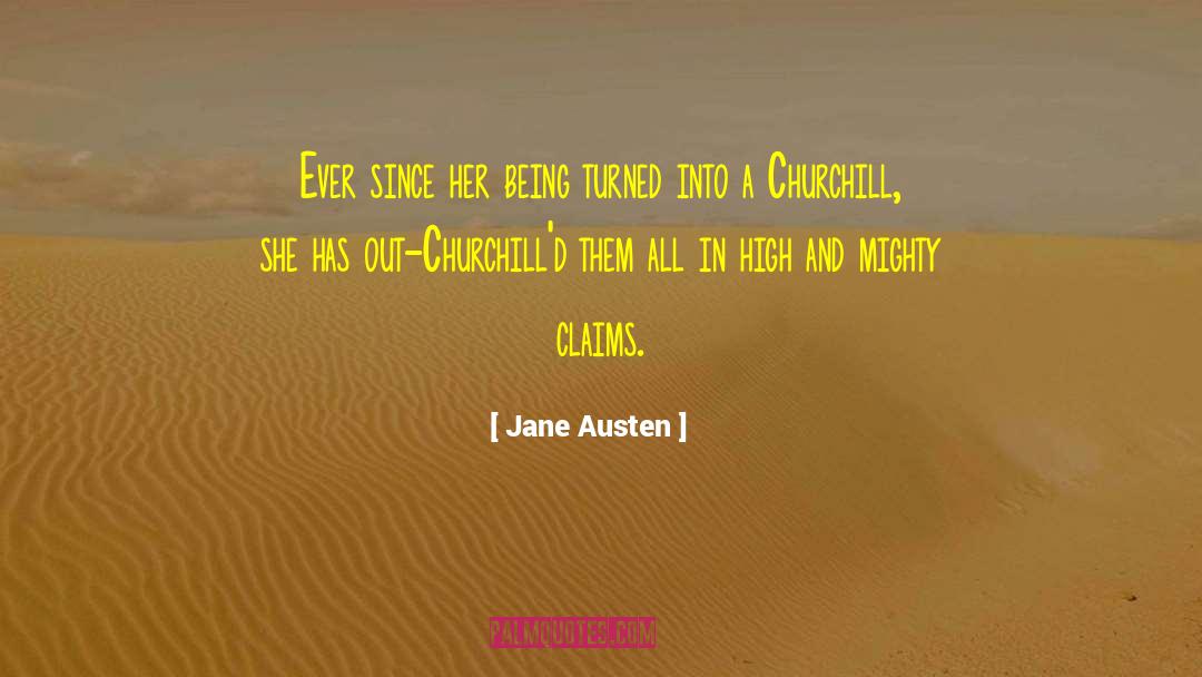 High And Mighty quotes by Jane Austen