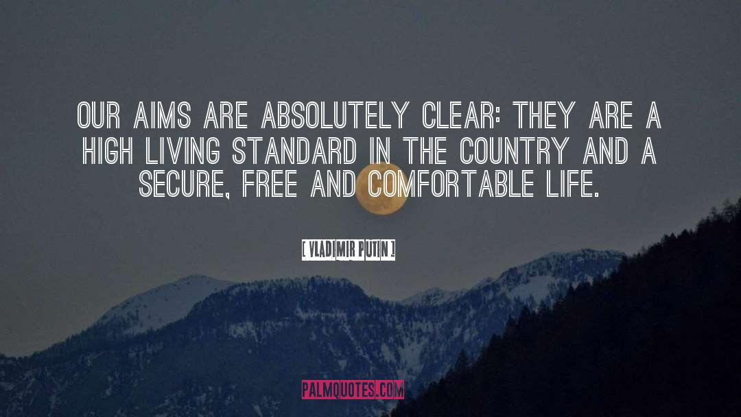 High Country quotes by Vladimir Putin