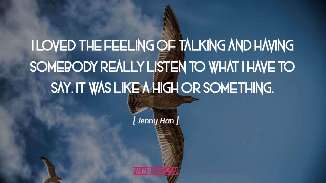 High Culture quotes by Jenny Han