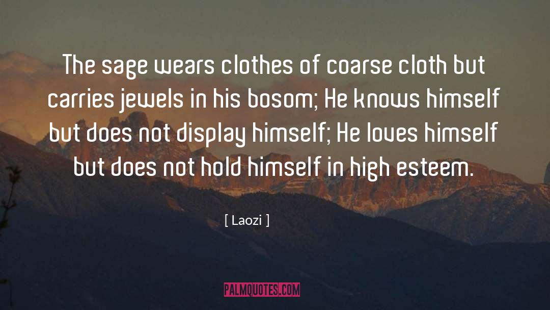 High Esteem quotes by Laozi