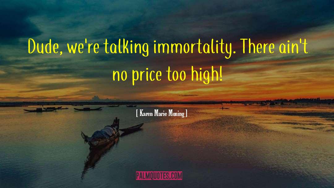 High Fantasy quotes by Karen Marie Moning