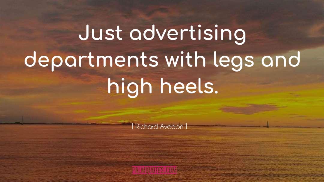 High Heels quotes by Richard Avedon