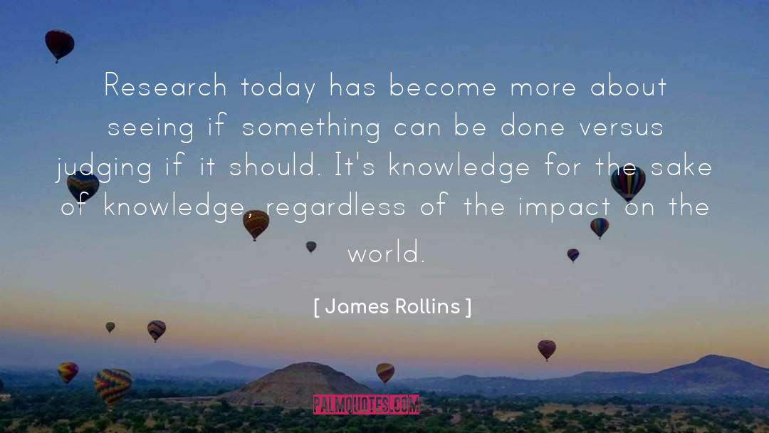 High Impact Science quotes by James Rollins