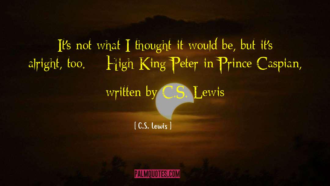 High King quotes by C.S. Lewis