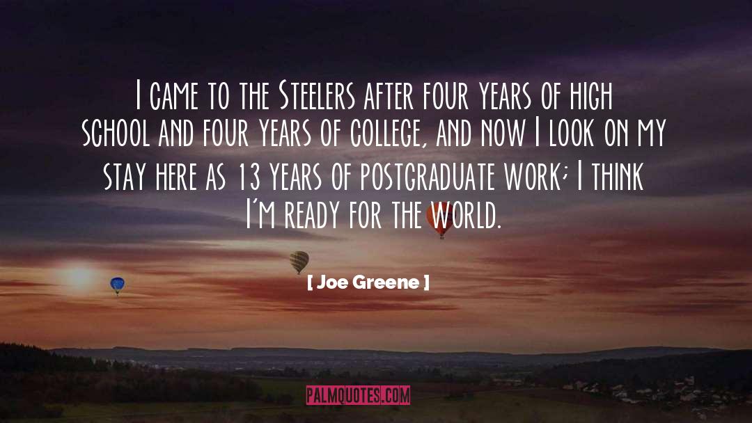 High Moor quotes by Joe Greene