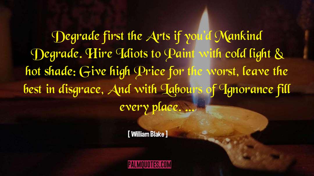High Price quotes by William Blake