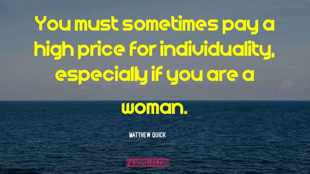 High Price quotes by Matthew Quick