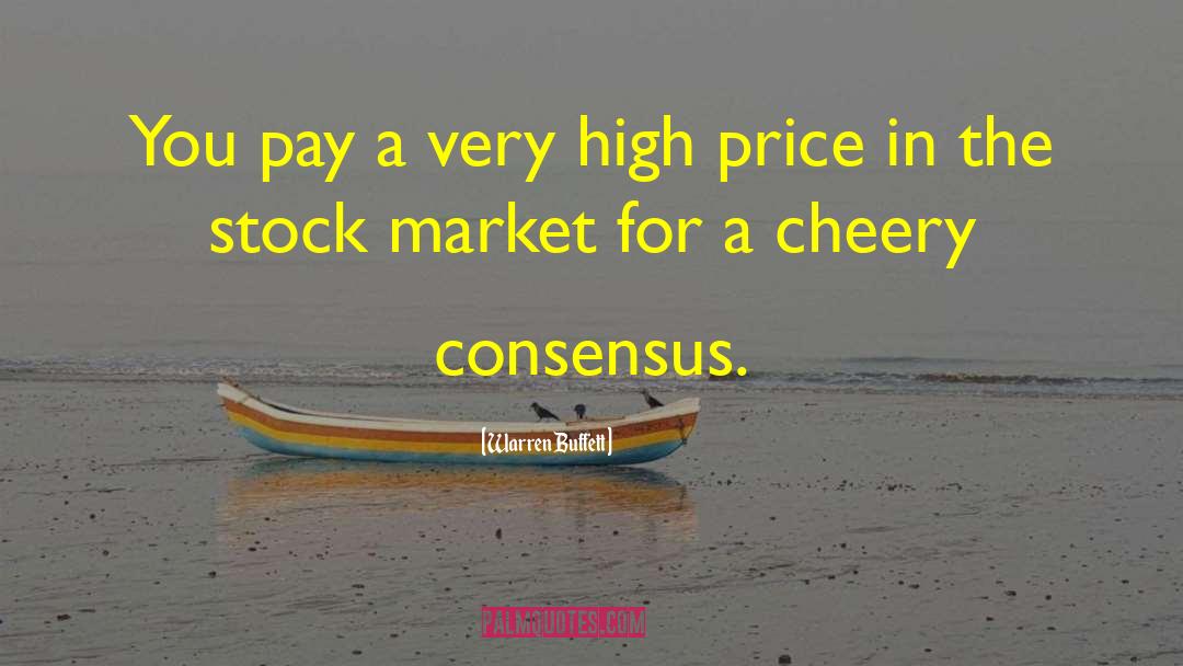 High Prices quotes by Warren Buffett