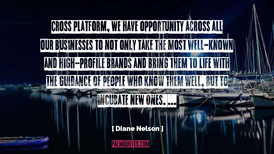 High Profile quotes by Diane Nelson