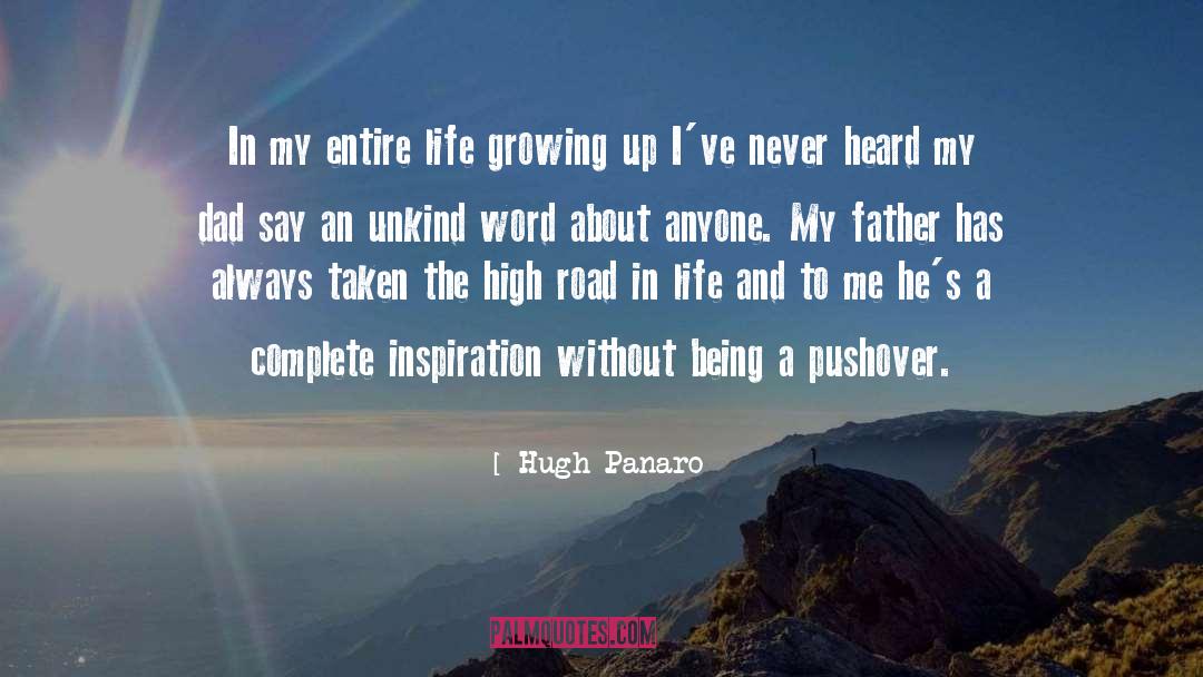 High Road quotes by Hugh Panaro