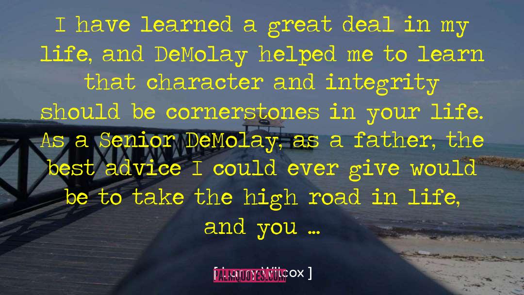 High Road quotes by Larry Wilcox