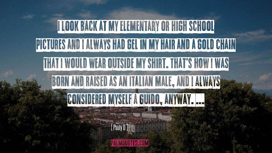 High School Class quotes by Pauly D