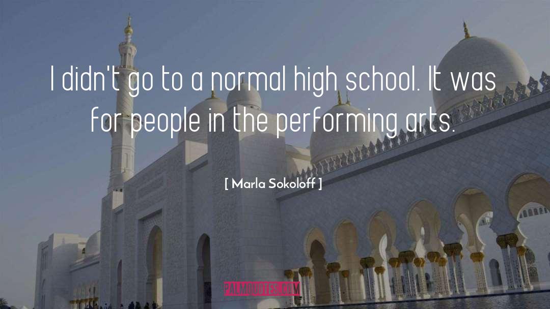 High School Dances quotes by Marla Sokoloff