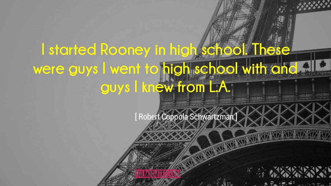 High School Enzo Calvetti quotes by Robert Coppola Schwartzman