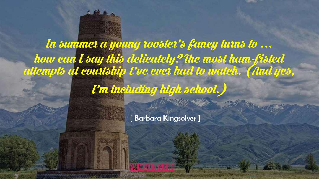 High School Enzo Calvetti quotes by Barbara Kingsolver