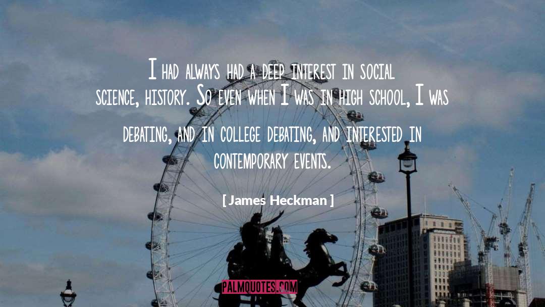 High School Girls quotes by James Heckman