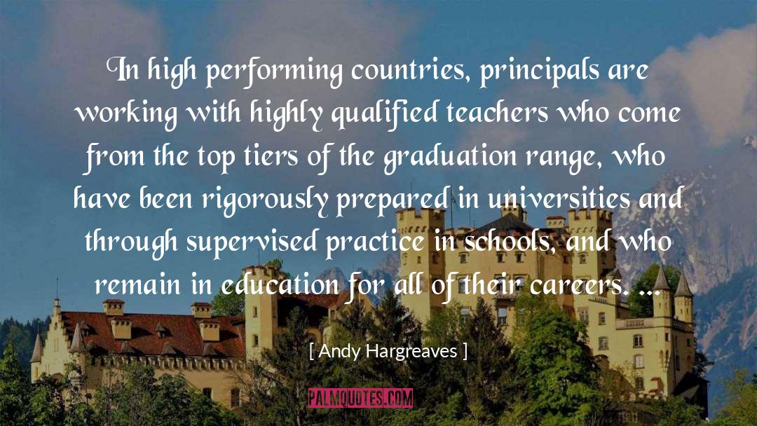 High School Graduation Speech quotes by Andy Hargreaves