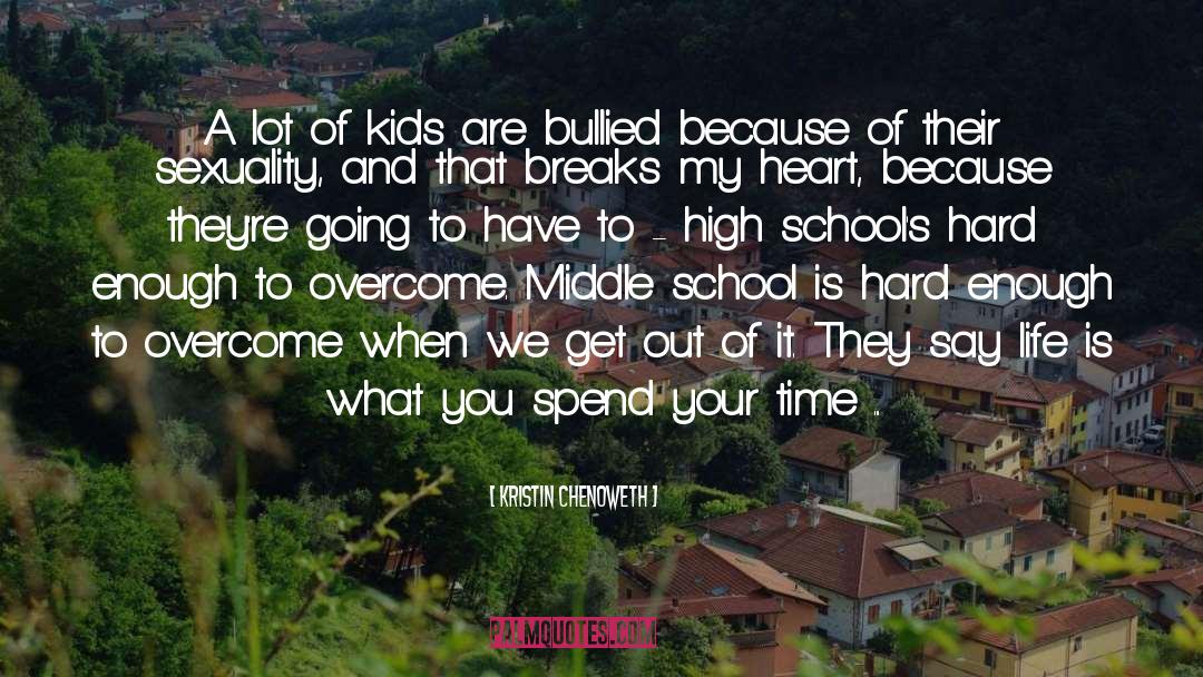 High School Junior quotes by Kristin Chenoweth