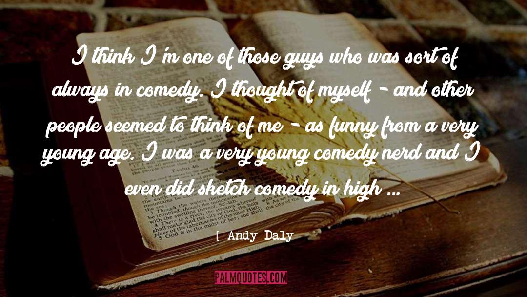 High School Life quotes by Andy Daly