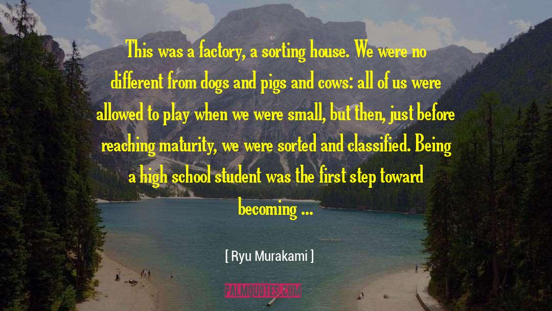 High School Life quotes by Ryu Murakami