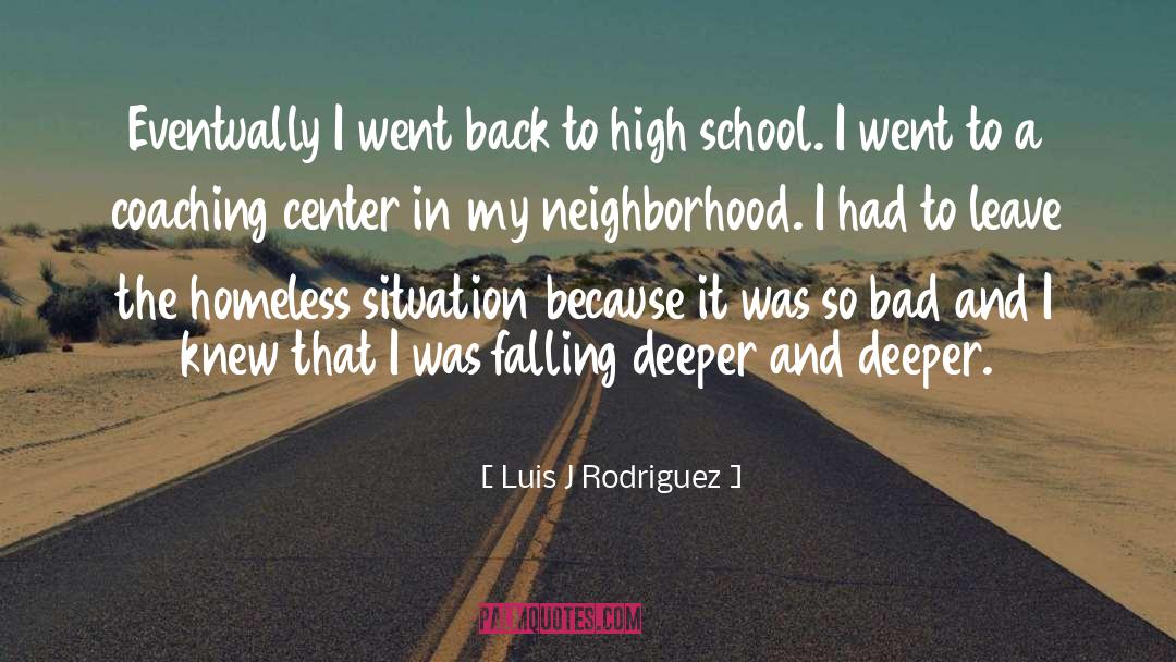 High School Marching Band quotes by Luis J Rodriguez