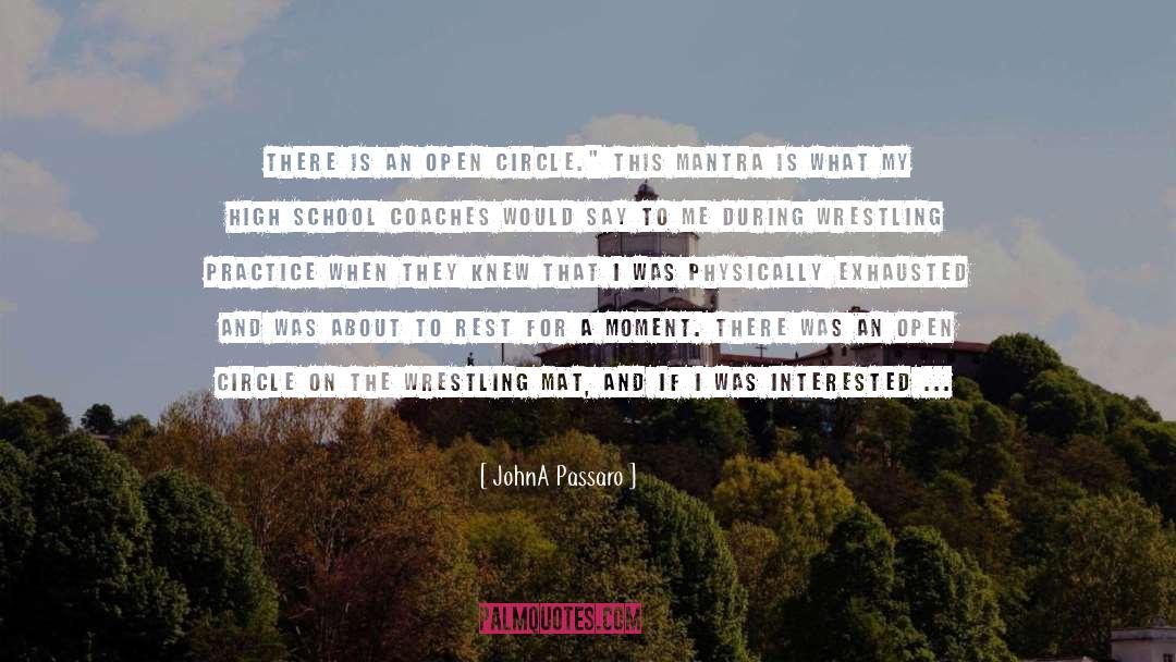 High School quotes by JohnA Passaro