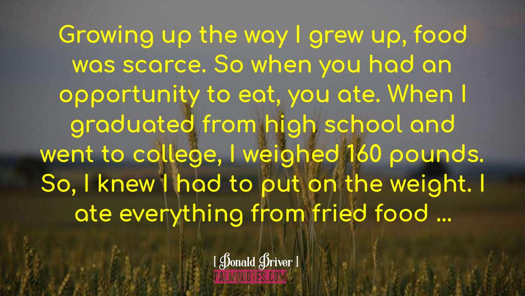 High School Reunion quotes by Donald Driver