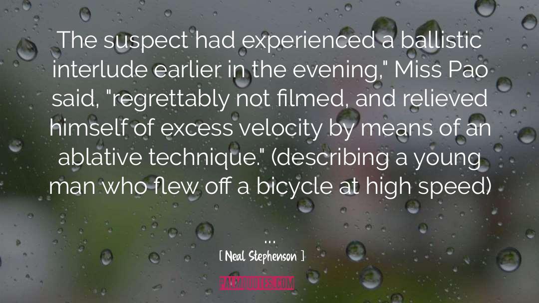 High Speed quotes by Neal Stephenson