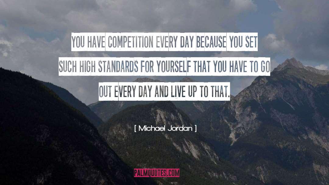 High Standards quotes by Michael Jordan