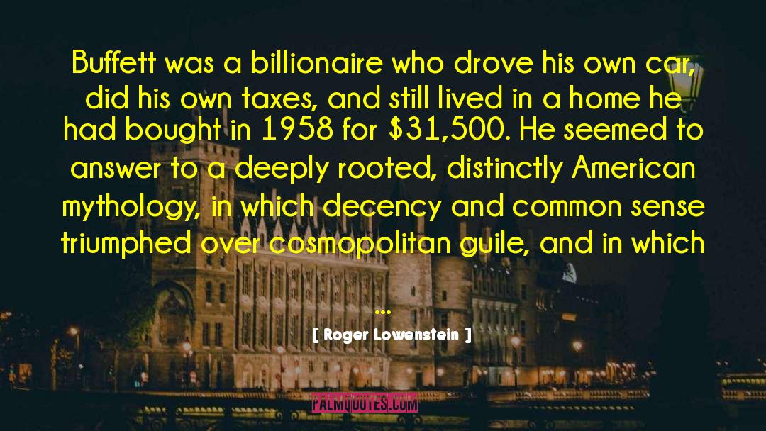 High Taxes quotes by Roger Lowenstein