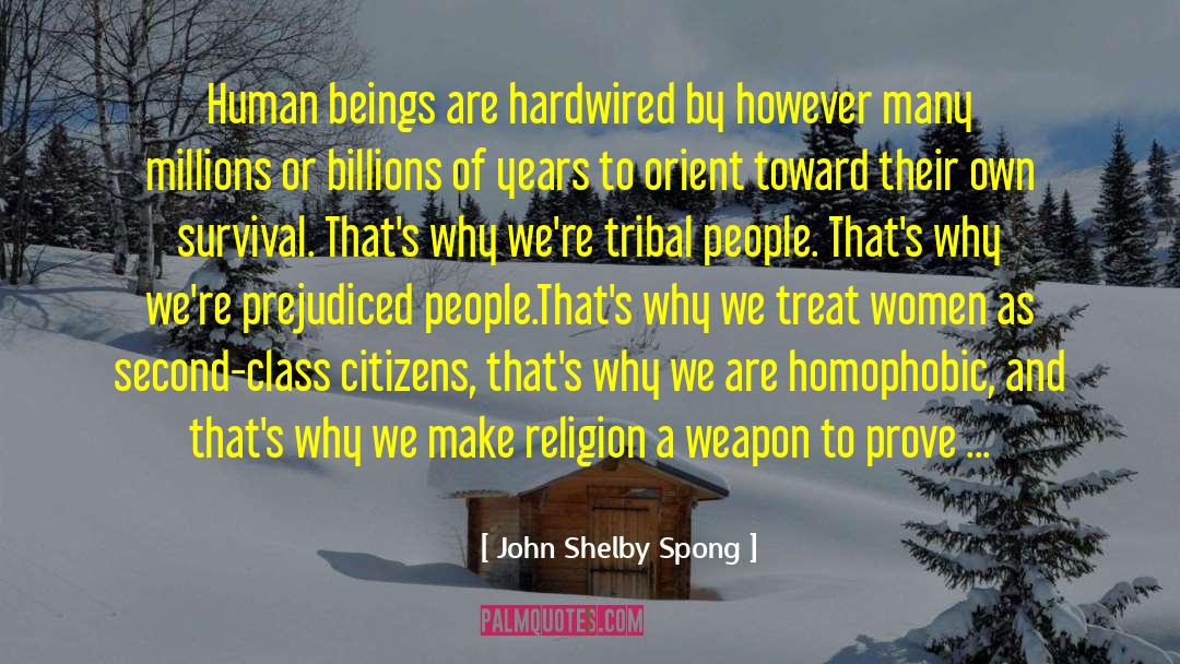 Higher Beings quotes by John Shelby Spong