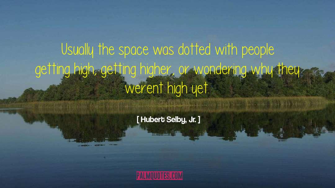Higher Conciousness quotes by Hubert Selby, Jr.