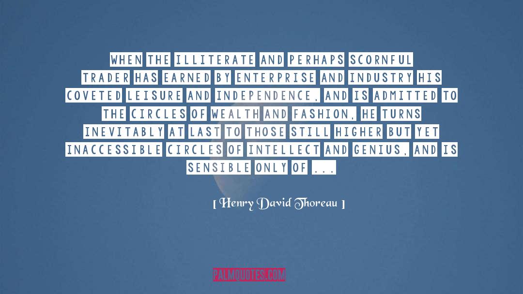 Higher Conciousness quotes by Henry David Thoreau
