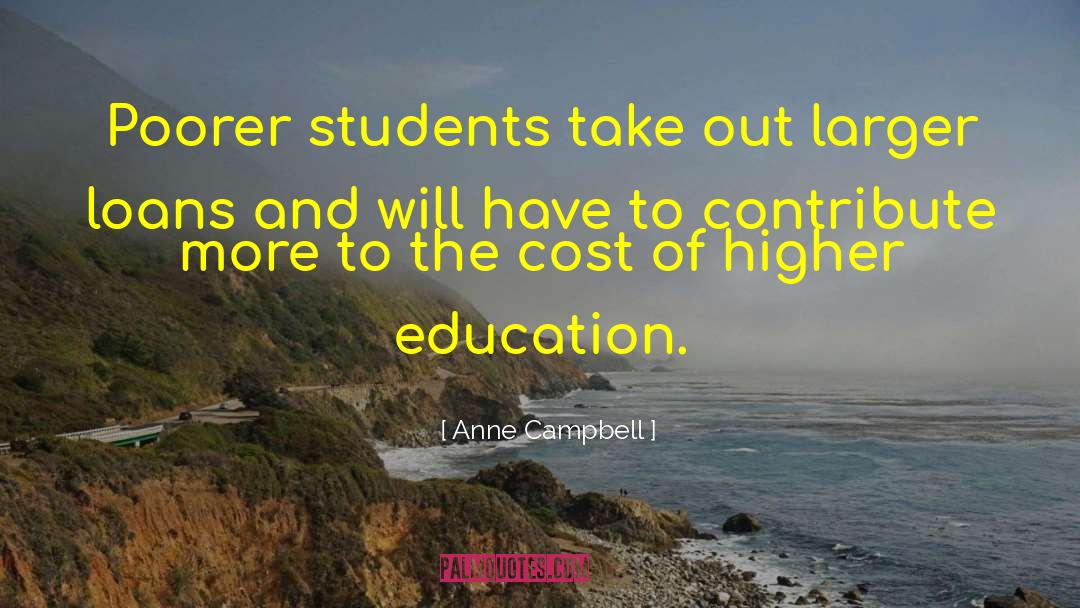 Higher Education Austrlia quotes by Anne Campbell