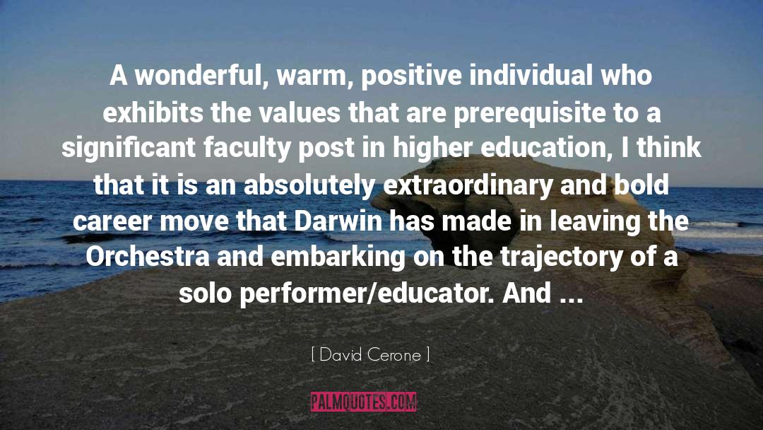 Higher Education quotes by David Cerone
